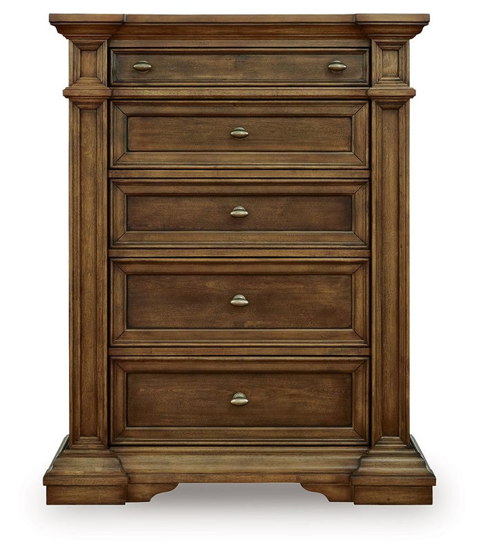 Frantanna - Five Drawer Chest - Brown image 4