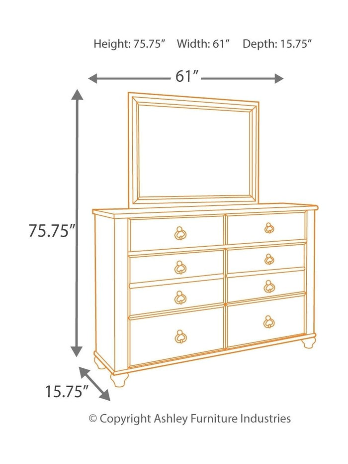 Willowton - Sleigh Bedroom Set image 3