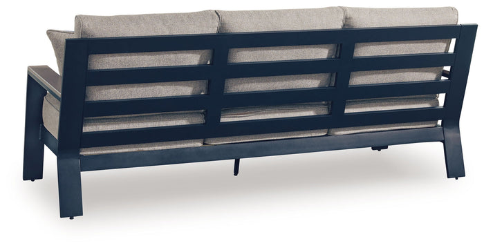 East Beach - Sofa With Cushion - Blue image 4