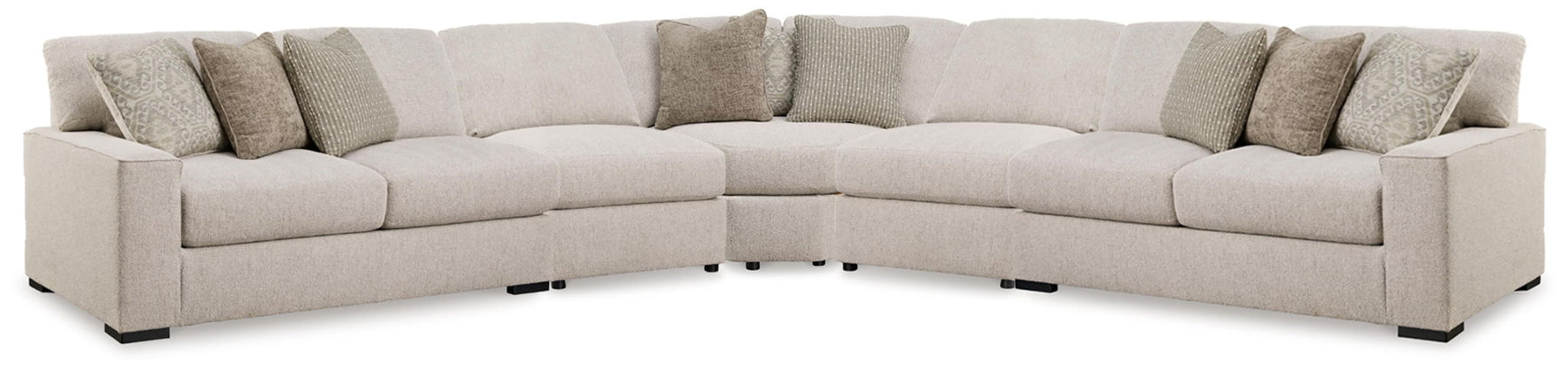 Beige / 5 Pc. Sectional