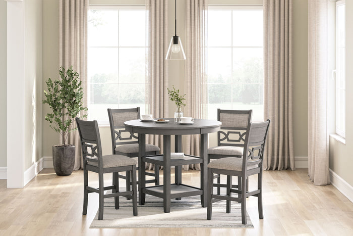 Wrenning - Drm Counter Table Set (Set of 5) - Gray image 3