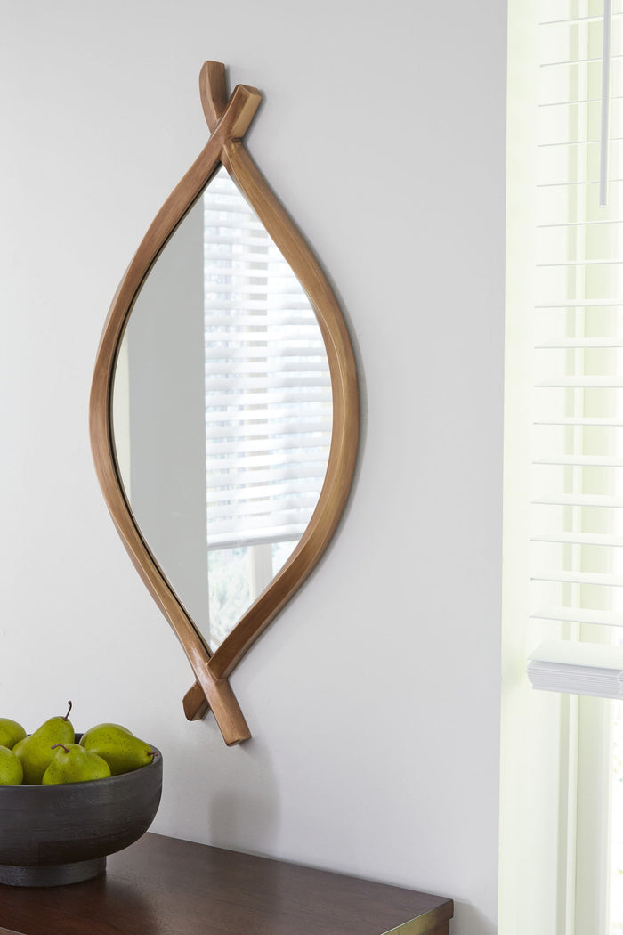 Bartner - Accent Mirror - Antique Gold Finish image 3