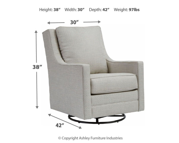 Kambria - Swivel Glider Accent Chair image 3