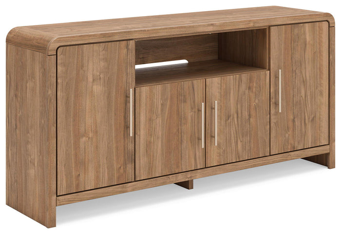 Dovander - Extra Large TV Stand - Brown image 1