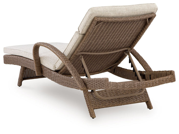 Laguna Heights - Chaise Lounge With Cushion - Beige image 4