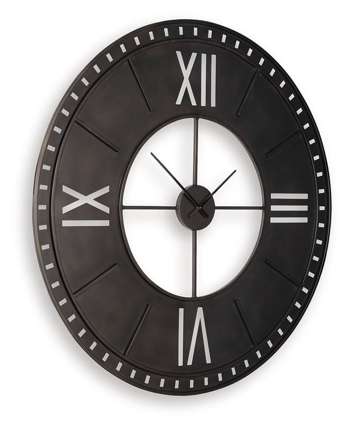 Lytle - Wall Clock - Antique Brown image 4