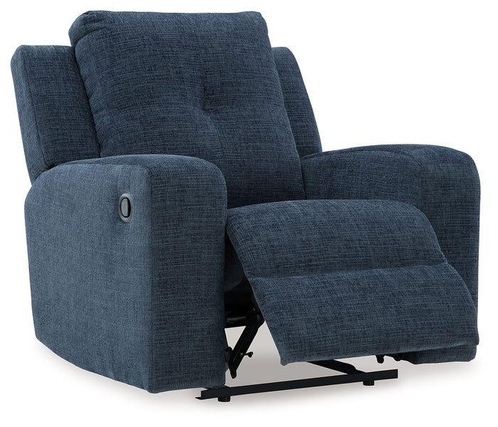 Danum - Zero Wall Recliner - Fabric - Ink image 4