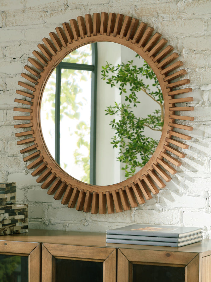 Tedwell - Accent Mirror - Brown image 4