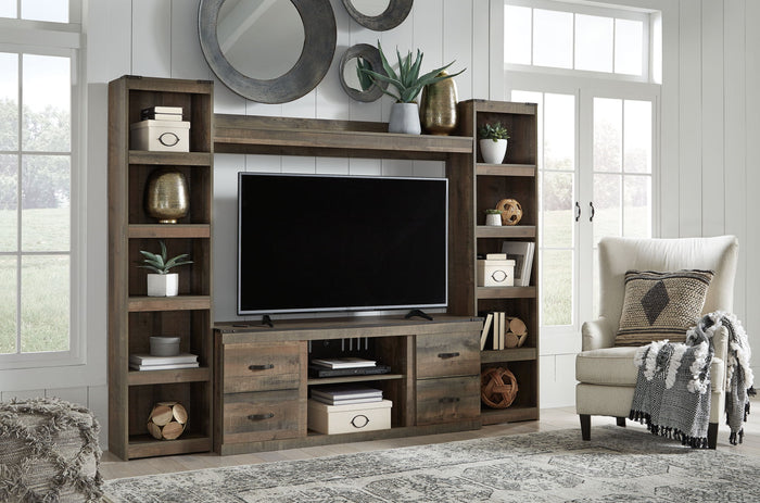 Trinell - 4-Piece Entertainment Center With 60" TV Stand image 5
