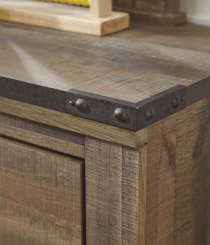 Trinell - Five Drawer Chest - Brown image 4