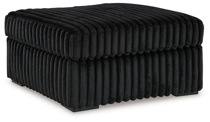 Midnight-Madness - Oversized Accent Ottoman image 1