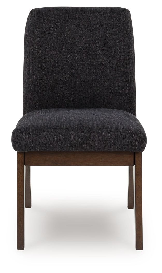 Dilenno - Dining Upholstered Side Chair (Set of 2) - Dark Brown image 4