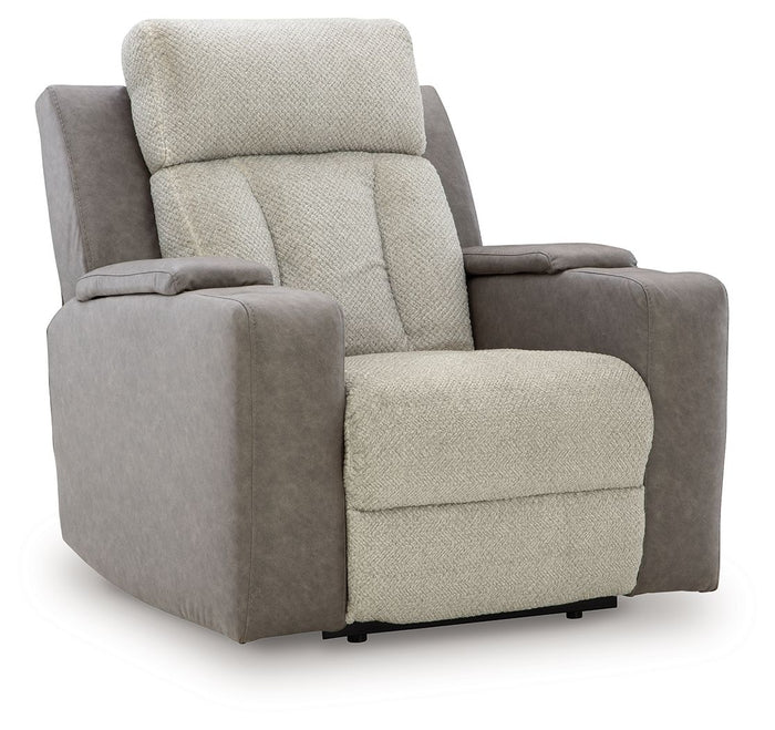 WhipLash - Power Recliner With Adj Headrest - Sisal image 1