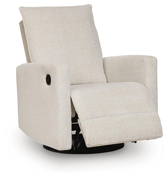 Oaklynn-Manor - Swivel Glider Recliner - Canvas image 4