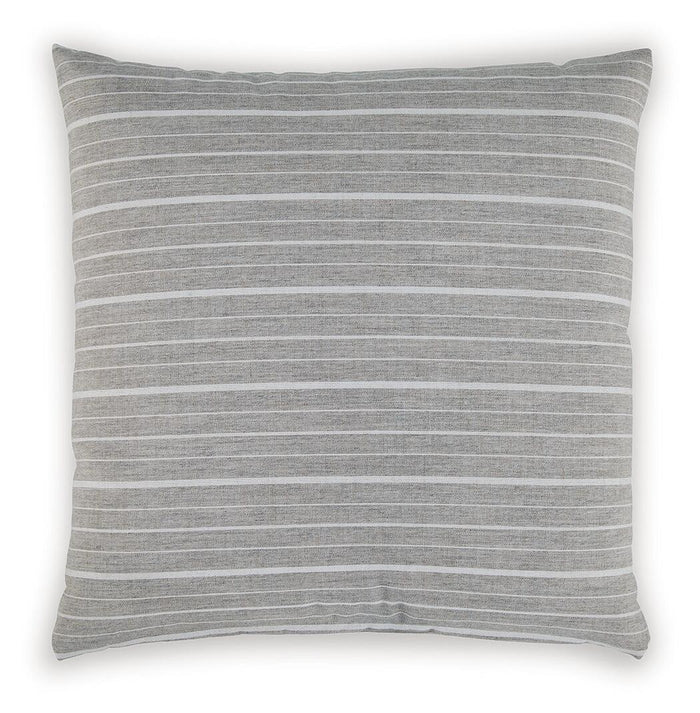 Vernthrone - Pillow (Set of 4) - Taupe / White image 4