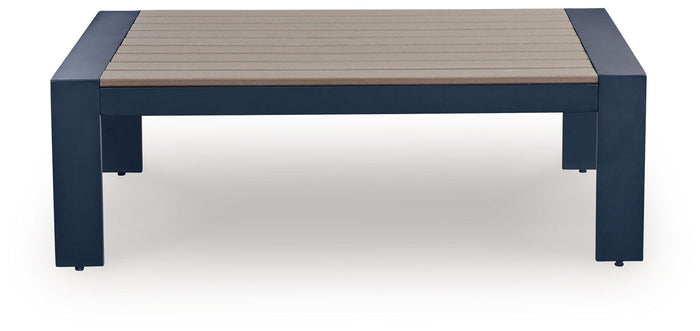 East Beach - Blue - Rectangular Cocktail Table image 8