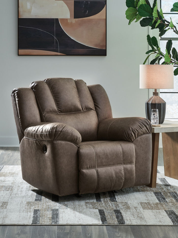 Lowilla - Rocker Recliner - Driftwood image 3