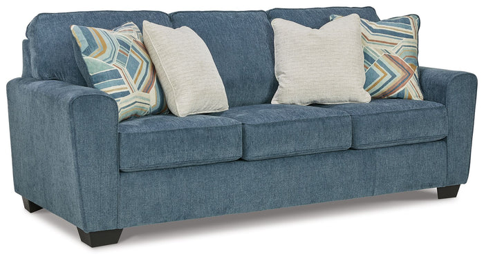 Cashton - Queen Sofa Sleeper - Blue image 4