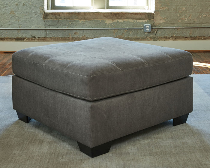 Pitkin - Oversized Accent Ottoman - Slate image 2