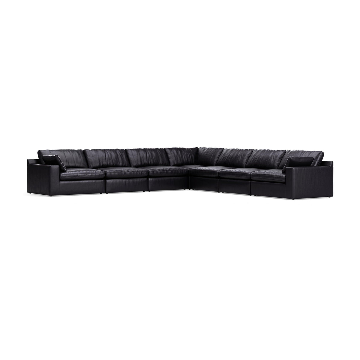 Black / 7 Pc. Sectional