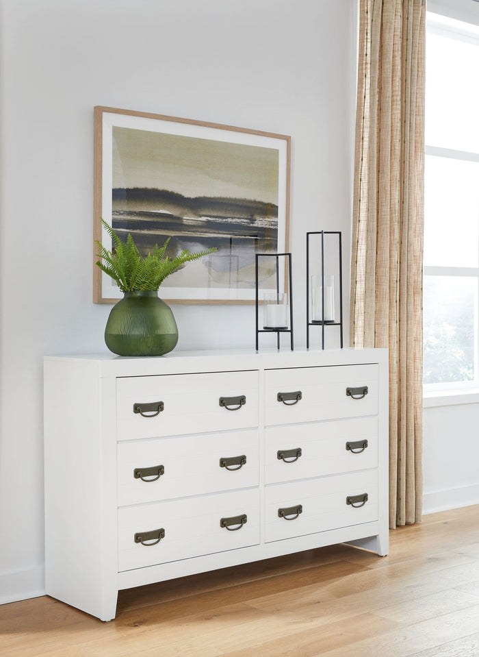 Binterglen - Dresser - White image 4