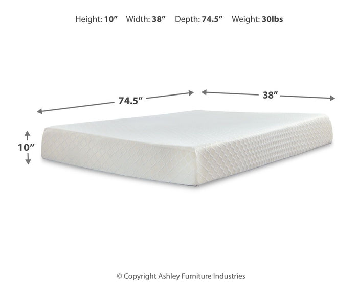 10 Inch Chime Memory Foam - Firm Memory Foam Mattress image 4
