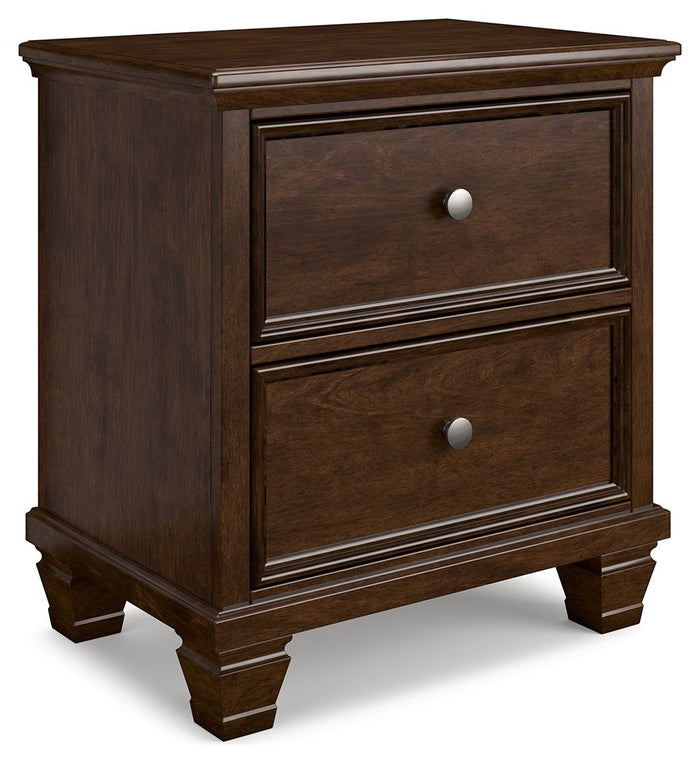 Danabrin - Two Drawer Nightstand - Brown image 1