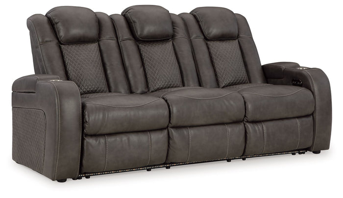 Fyne-dyme - Power Reclining Sofa With Adj Headrest image 1