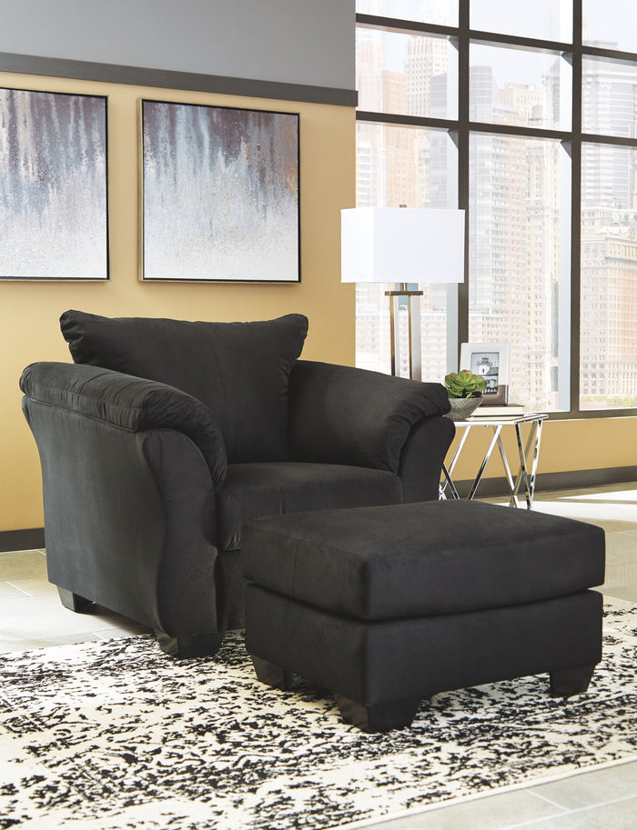 Darcy - Chair With Ottoman image 2