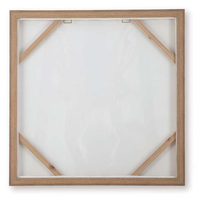 Landerton - Wall Art - Brown / Blue / White image 4