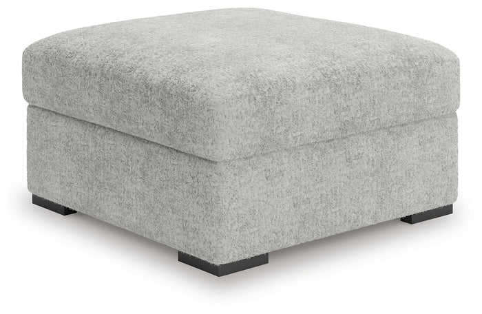 Cuddle Plush - Oversized Accent Ottoman - Arctic image 1