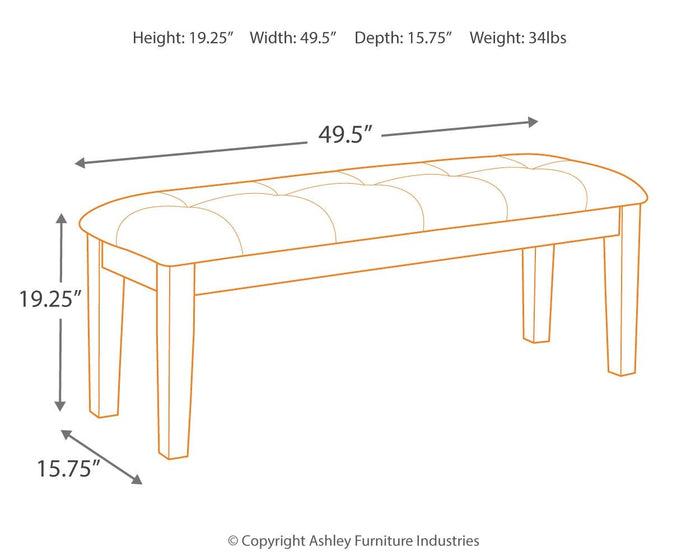 Haddigan - Upholstered Bench image 8