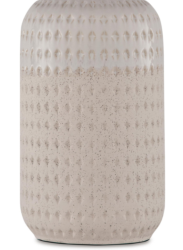 Capwich - Ceramic Table Lamp - Beige / White image 4