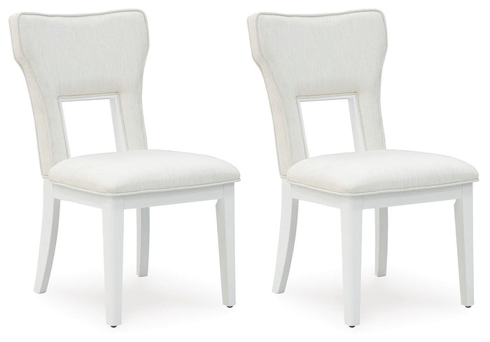 Chalanna - Dining Upholstered Side Chair (Set of 2) - White image 1