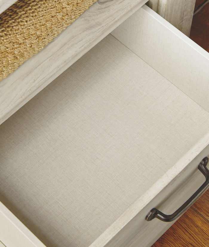 Bellaby - Five Drawer Chest - Whitewash image 3