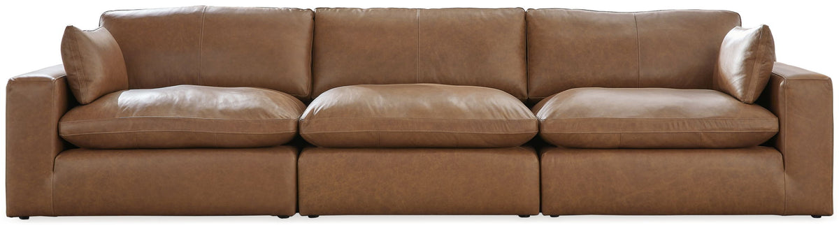 Light Brown / 3 Pc. Sectional Sofa