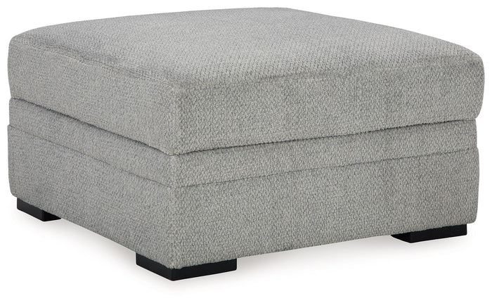 Casselbury - Ottoman With Storage - Cement image 1