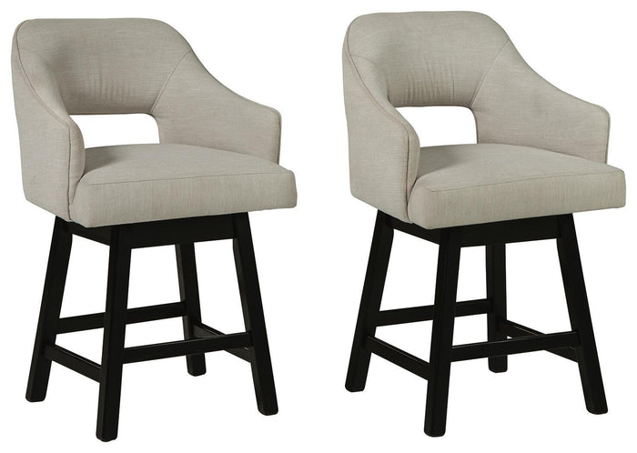 Tallenger - Upholstered Swivel Barstool (Set of 2) image 1