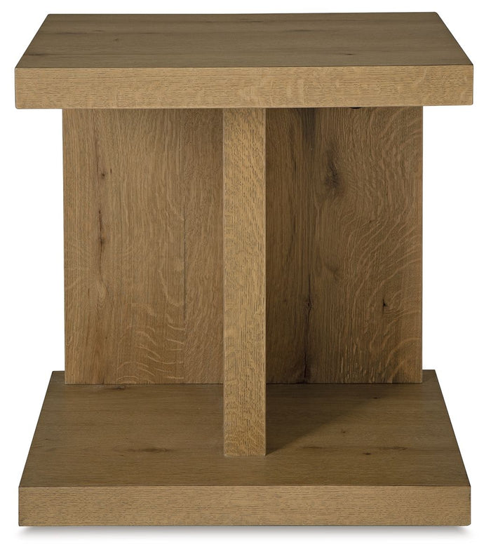 Brinstead - Chair Side End Table - Light Brown image 4