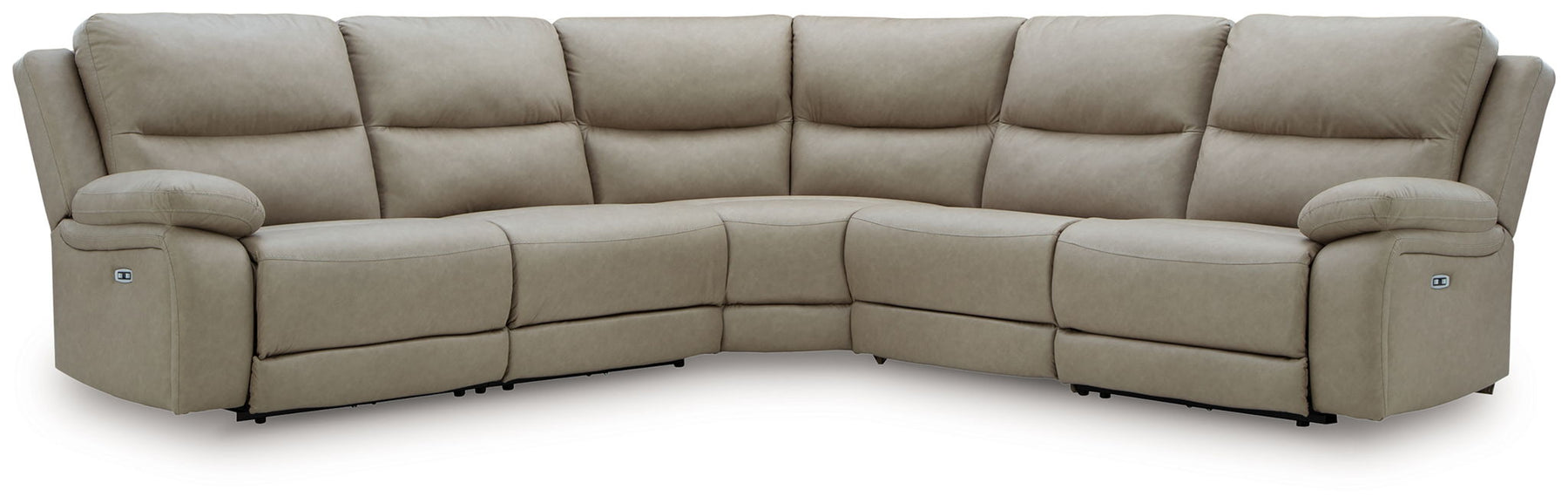 Gray / 5 Pc. Power Reclining Sectional