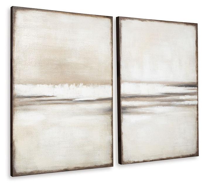 Brockdunn - Wall Art Set (Set of 2) - Tan / Brown image 4