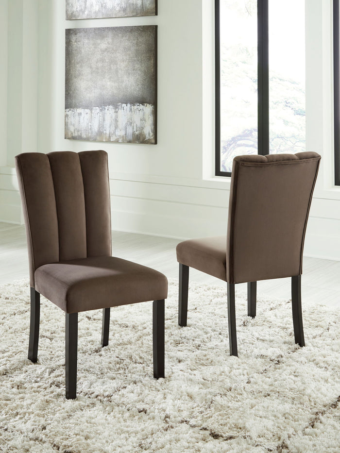 Jeshina - Dining Upholstered Side Chair (Set of 2) - Mocha image 3
