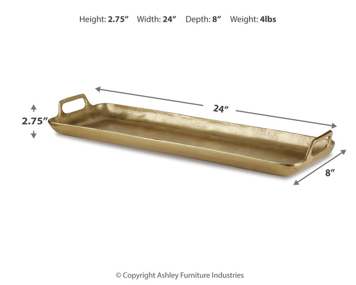 Posy - Tray - Gold Finish image 4
