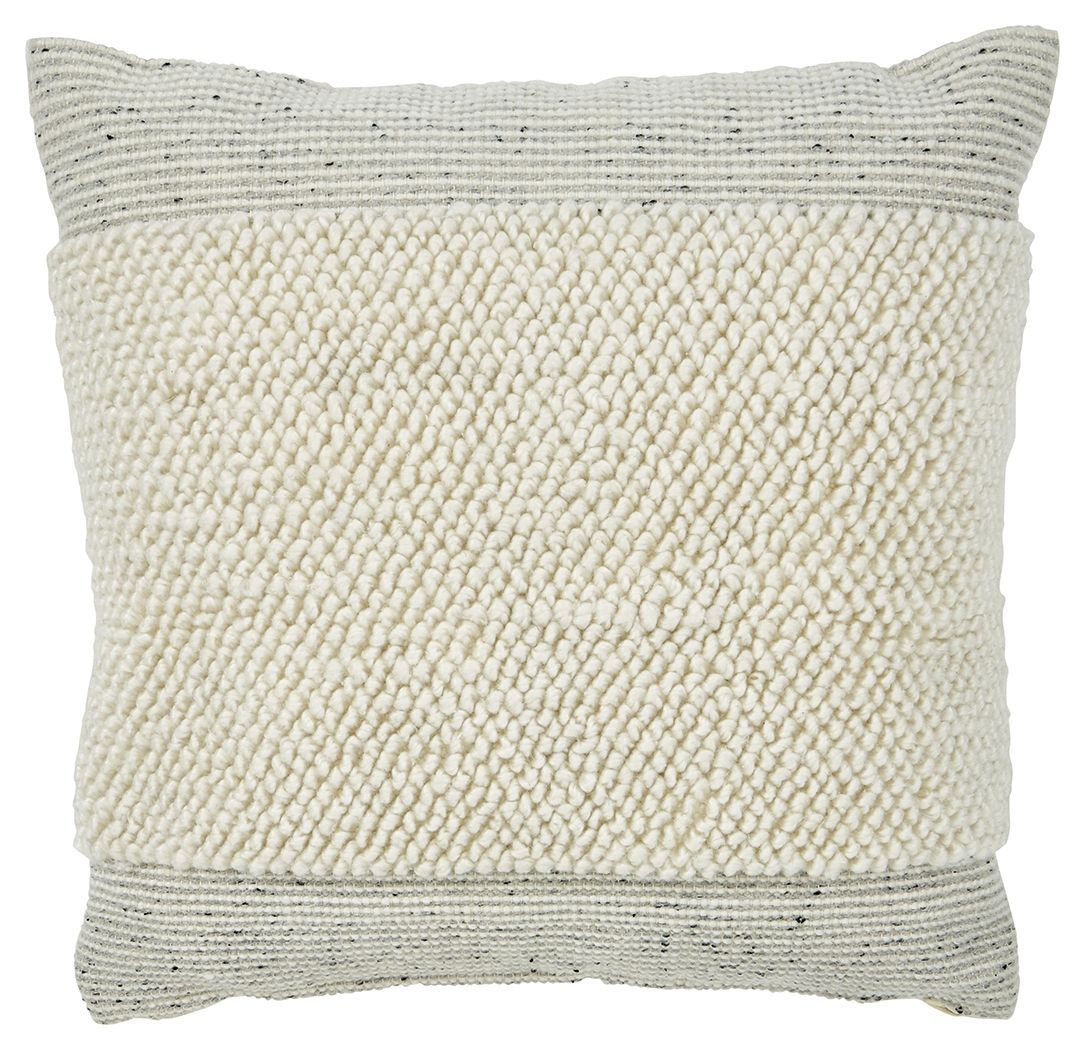 Rowcher - Pillow (Set of 4) - Gray / White