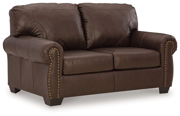 Colleton - Loveseat - Dark Brown image 1