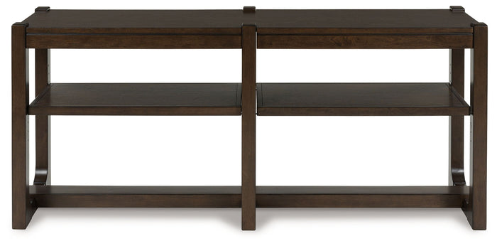 Breckington - Sofa Table - Dark Brown image 3