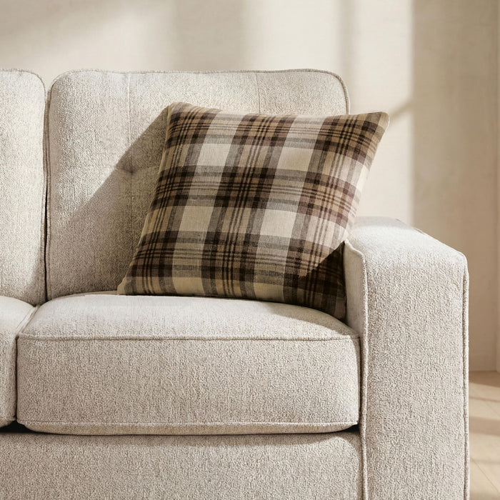 Varnburg - Pillow (Set of 4) - Brown / Cream image 3