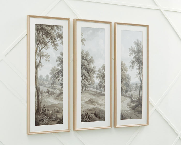 Dixonburg - Wall Art Set (Set of 3) - Taupe / Gray image 4