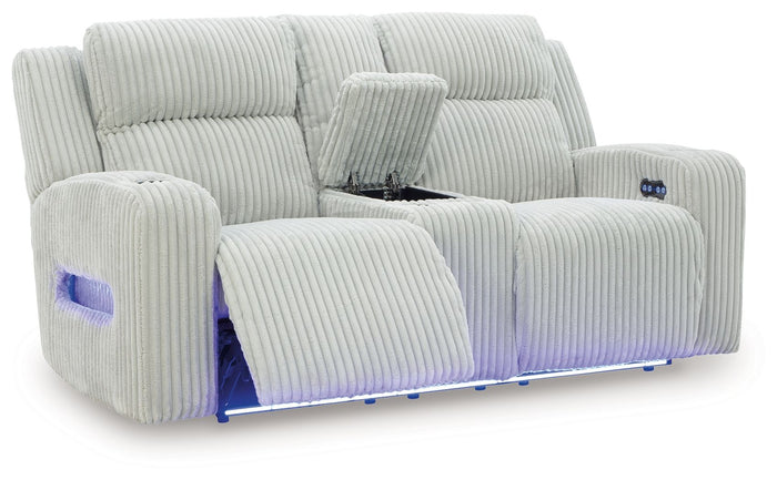 Forest Lake - Power Reclining Loveseat With Console / Adj Headrest image 5