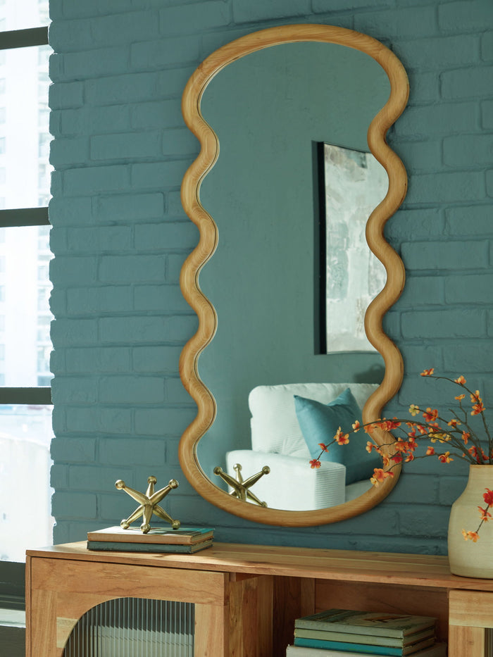 Serendis - Accent Mirror - Brown image 3